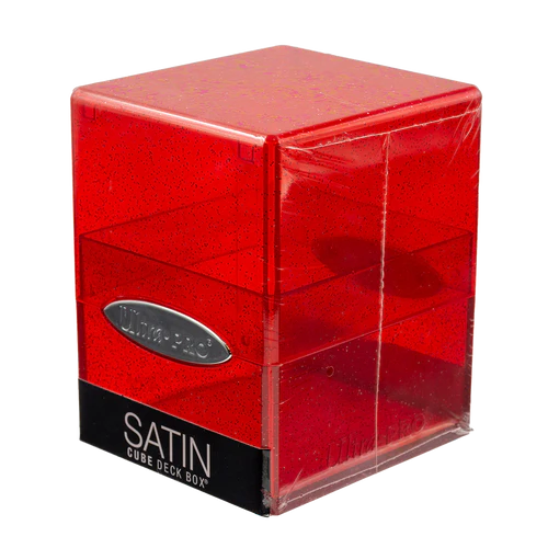 Glitter Satin Cube