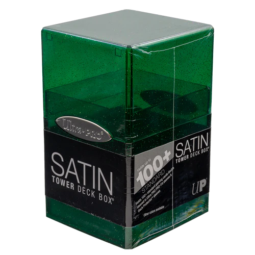 Glitter Satin Tower Deck Box