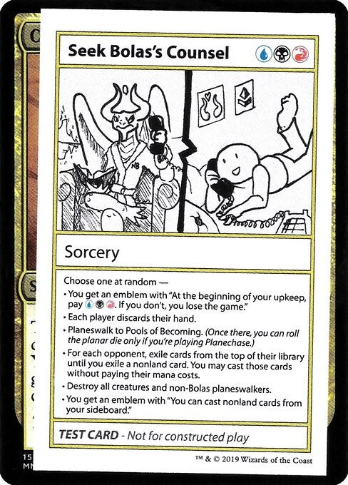 Seek Bolas's Counsel (No PW Symbol)