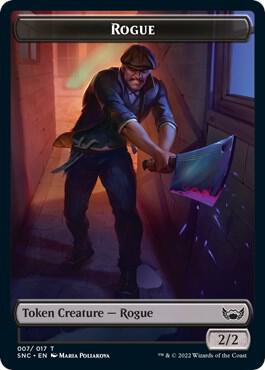 Lightning Rager // Rogue Double-Sided Token (Back)