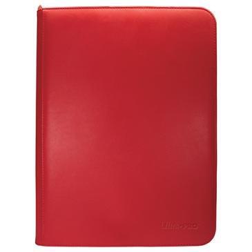 ULTRA PRO: 9-POCKET BINDER: VIVID RED