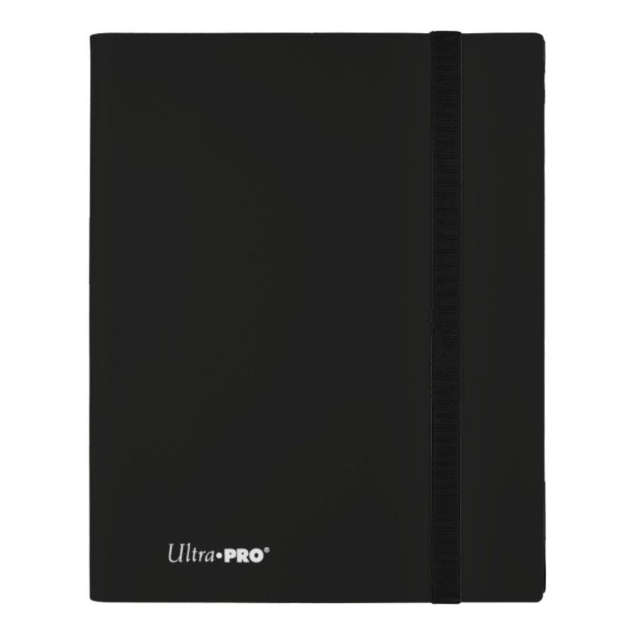 ULTRA PRO: 12-POCKET BINDER: VIVID BLACK