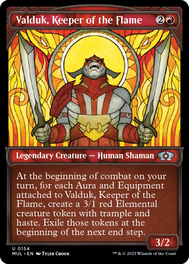 Valduk, Keeper of the Flame (Halo Foil)