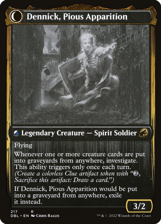 Dennick, Pious Apprentice (Back)