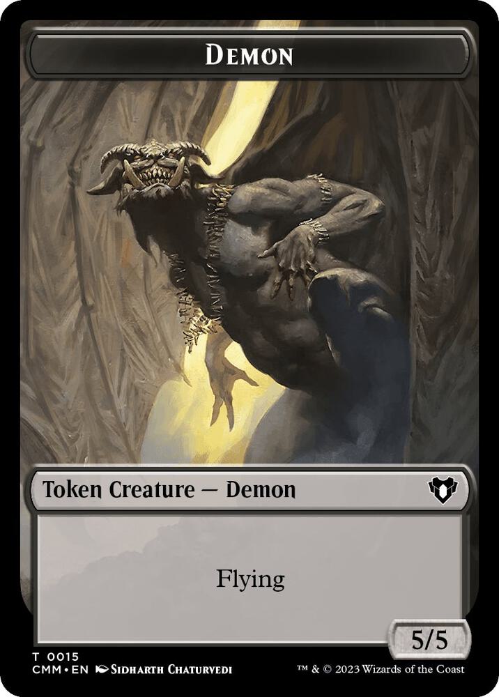 Eldrazi Scion // Demon Double-Sided Token (Back)