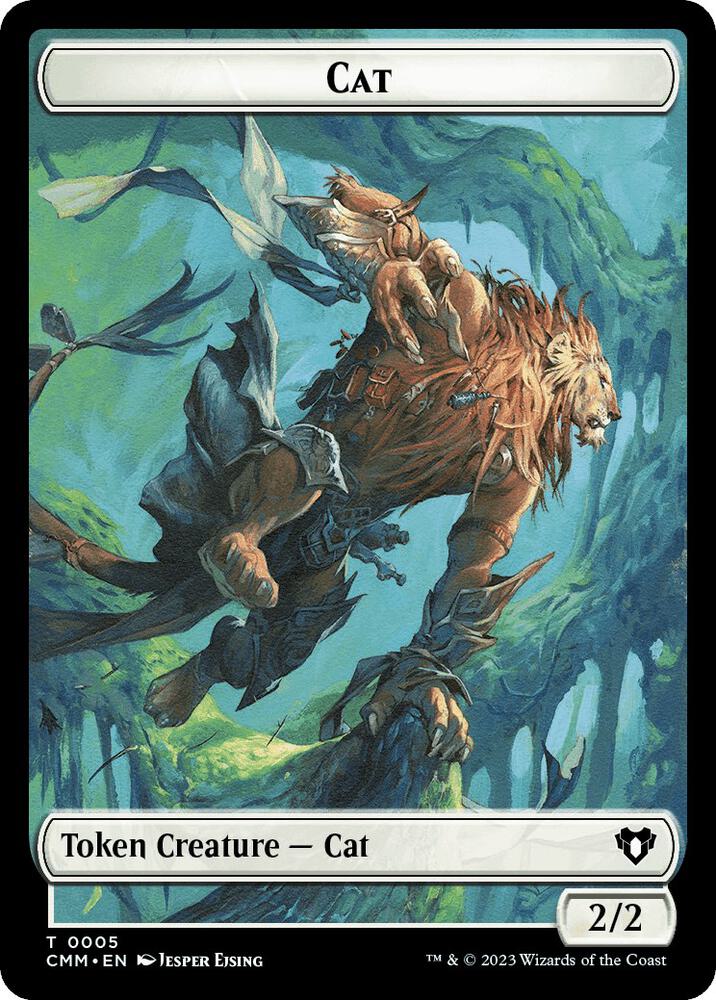 Spirit (0010) // Cat (0005) Double-Sided Token (Back)