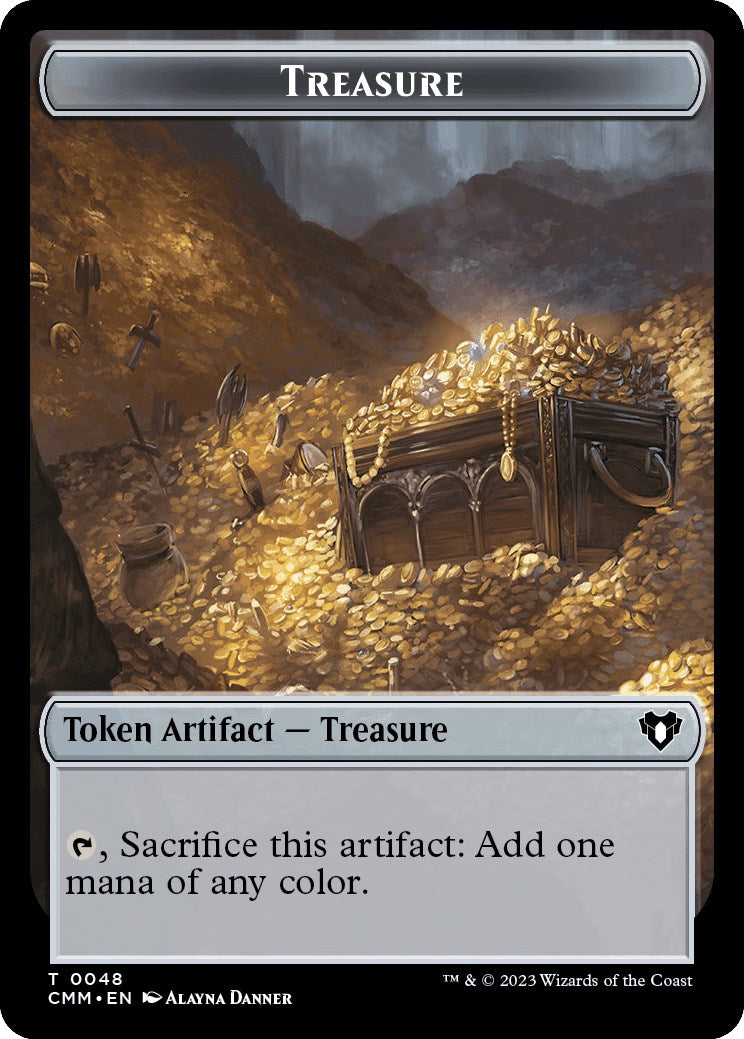 Treasure // Assassin Double-Sided Token