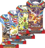 Obsidian Flames Sleeved Booster Pack  [Set of 3]