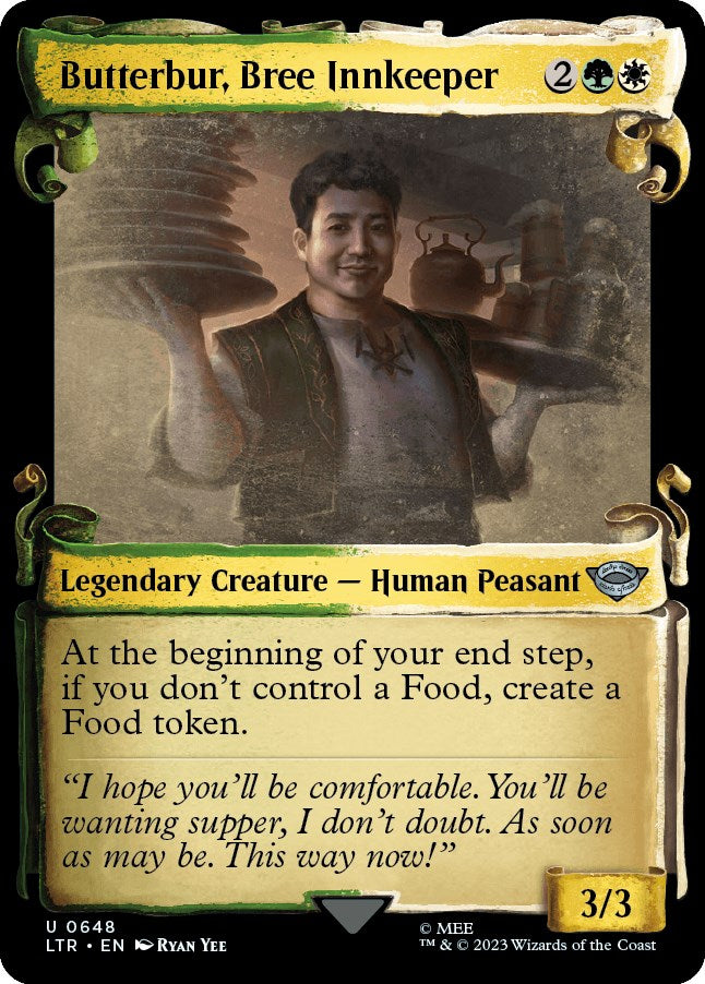 Butterbur, Bree Innkeeper (Showcase Scrolls)