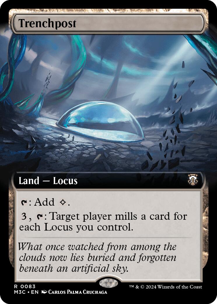 Trenchpost (Extended Art) (Ripple Foil)