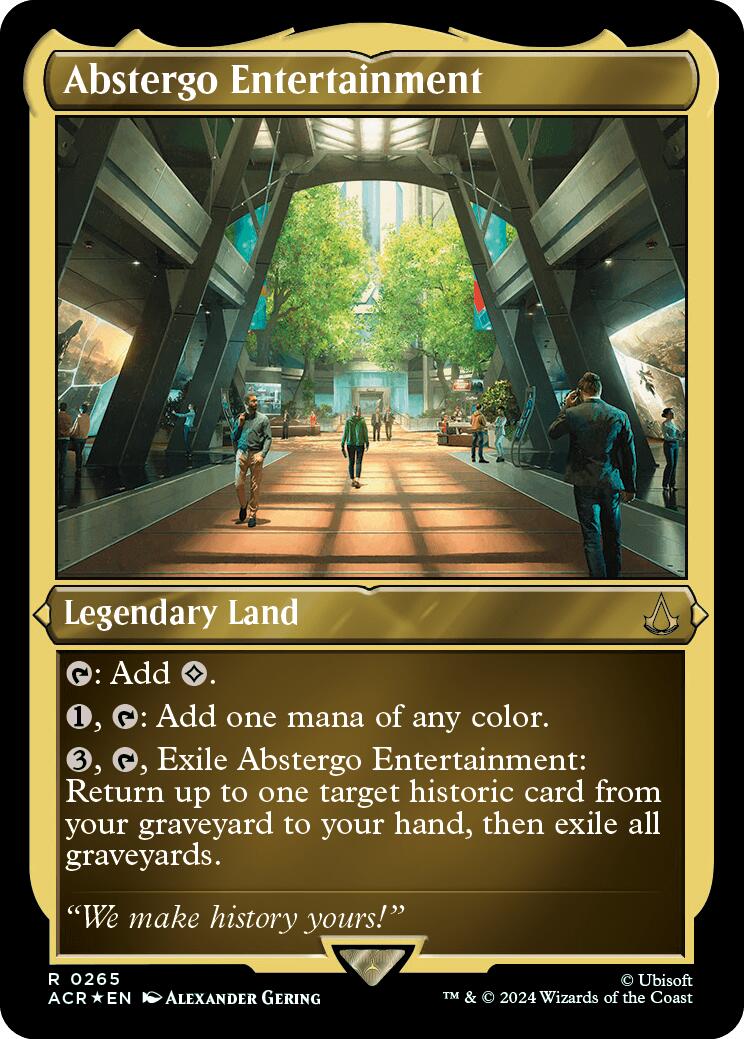 Abstergo Entertainment (Foil Etched)