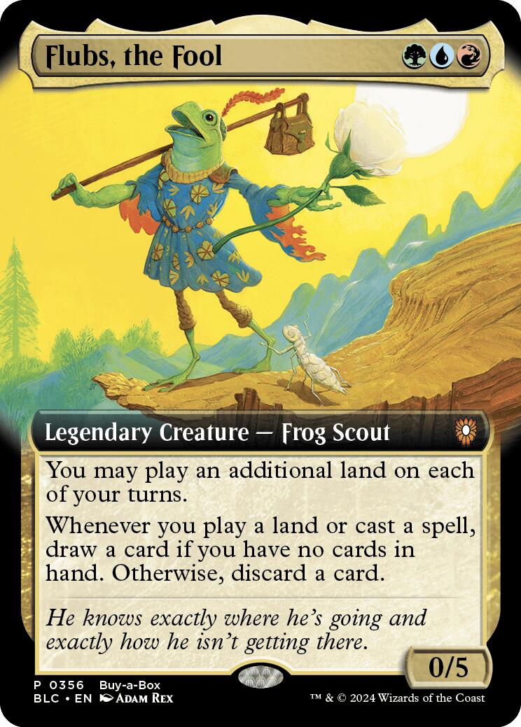 Flubs, the Fool (Extended Art)