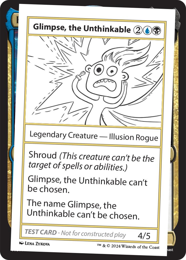 Glimpse, the Unthinkable