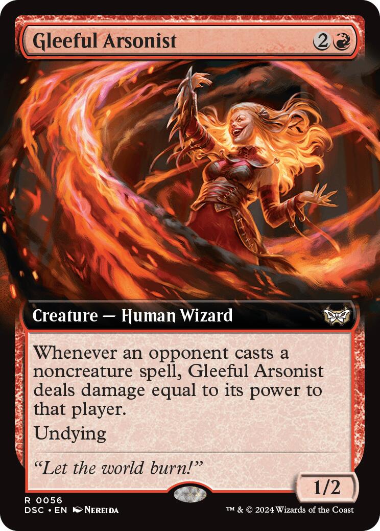 Gleeful Arsonist (Extended Art)