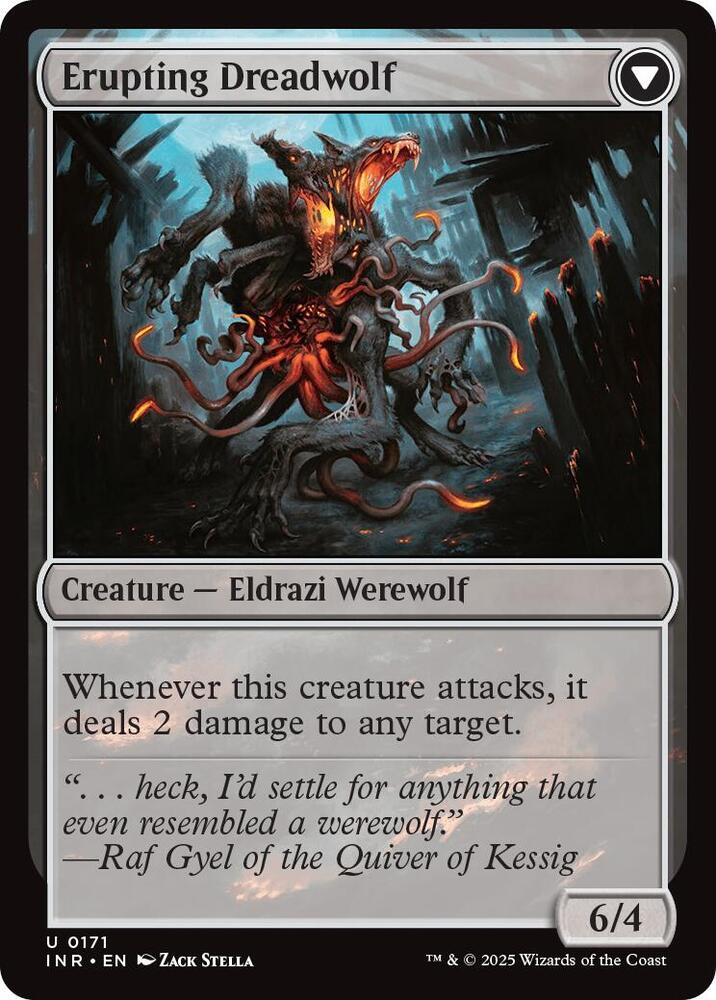 Smoldering Werewolf (Back)
