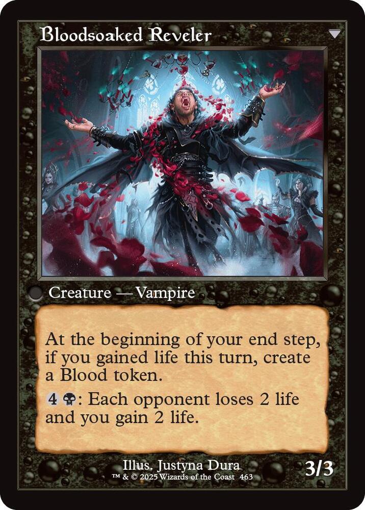 Restless Bloodseeker (Retro Frame) (Back)