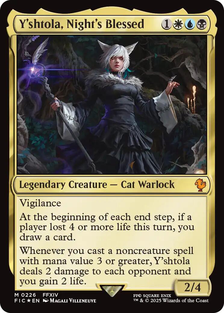 Y'shtola, Night's Blessed (Surge Foil)