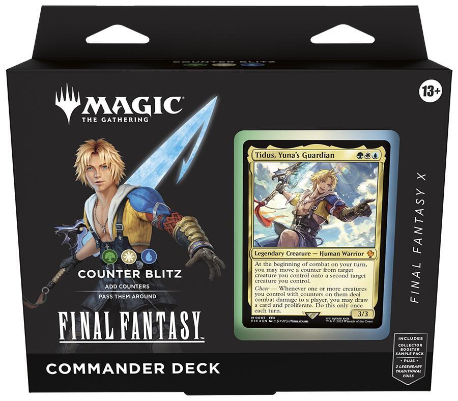 Final Fantasy Commander Decks - X Counter Blitz