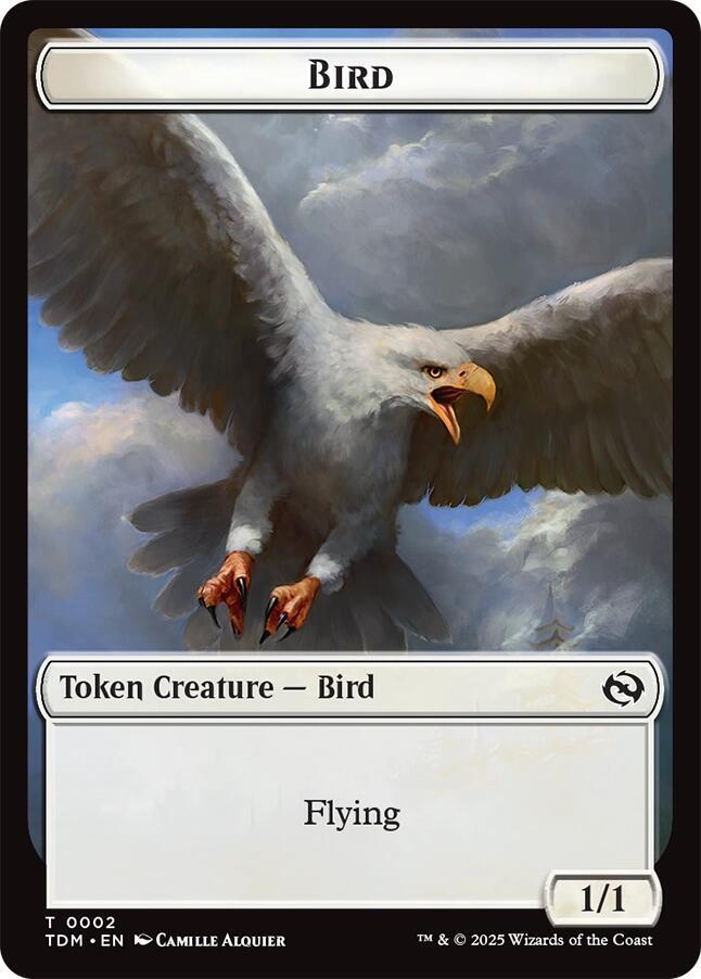 Spider // Bird Double-Sided Token (Back)
