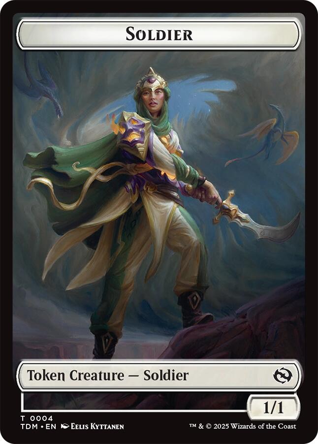 Soldier (0004) // Soldier (0005) Double-Sided Token