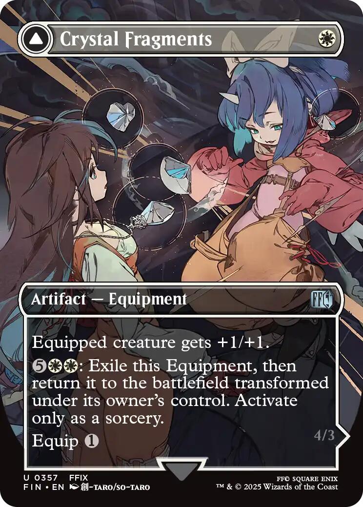 Crystal Fragments (Borderless)