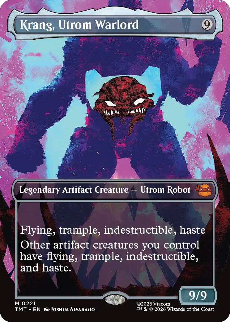 Krang, Utrom Warlord (Borderless)