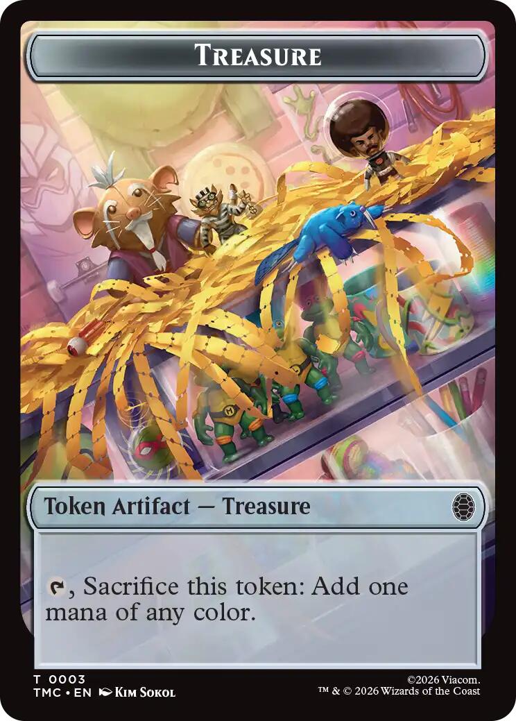 Treasure // Robot Double-Sided Token