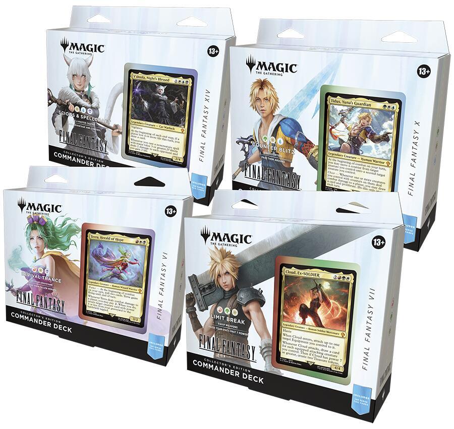 Final Fantasy COLLECTOR Commander Display