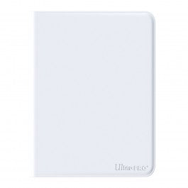 ULTRA  PRO: 12-POCKET BINDER: VIVID WHITE