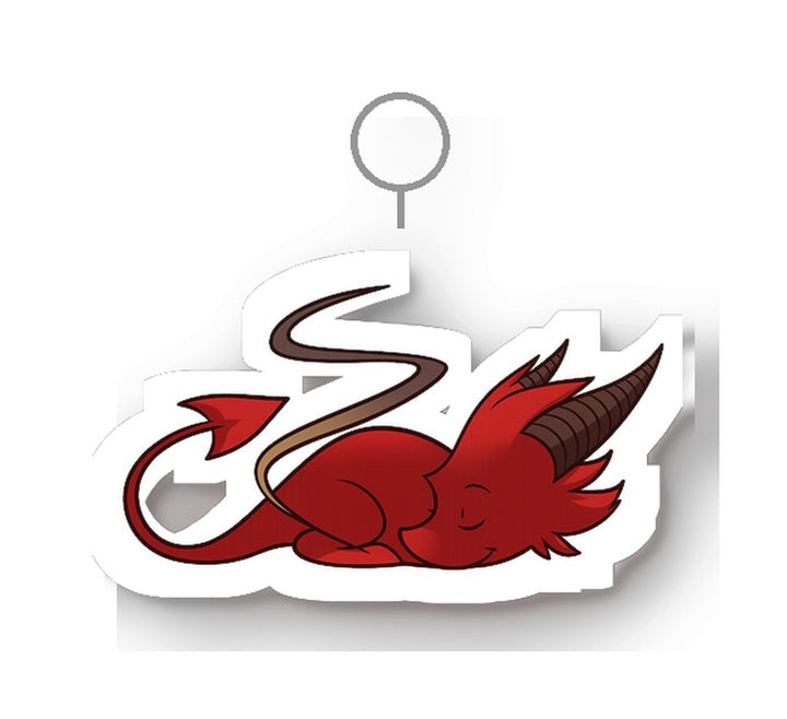 Red: The Enchanted Realms Dragon Keychain
