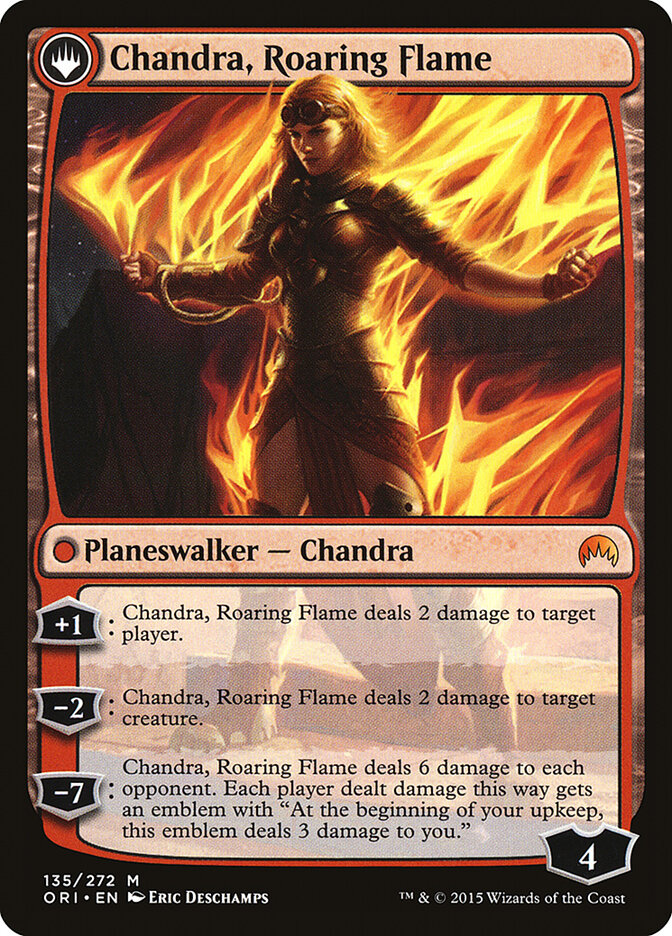 Chandra, Fire of Kaladesh (Back)